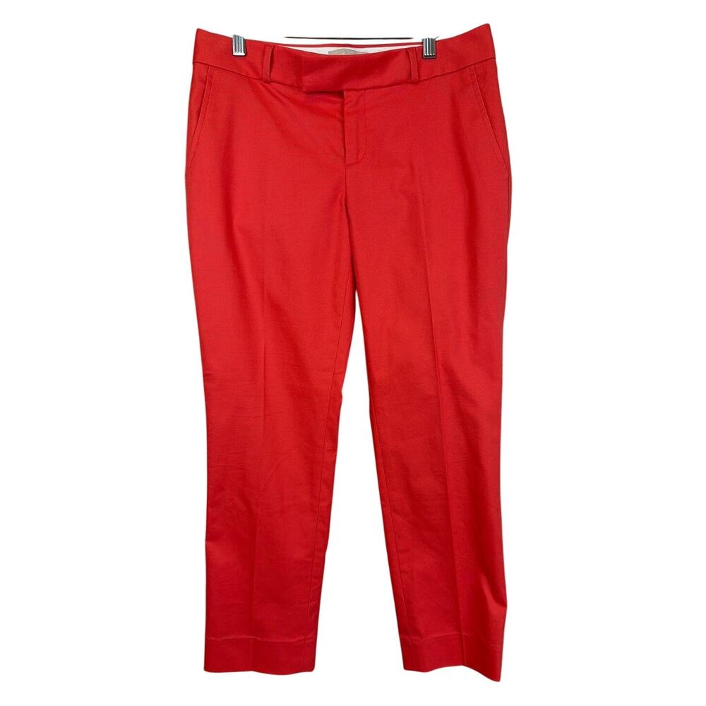 Banana Republic Tangerine Orange Chino Pants 4